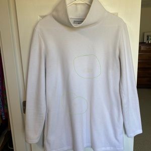 White vello fleece Dudley Stephens